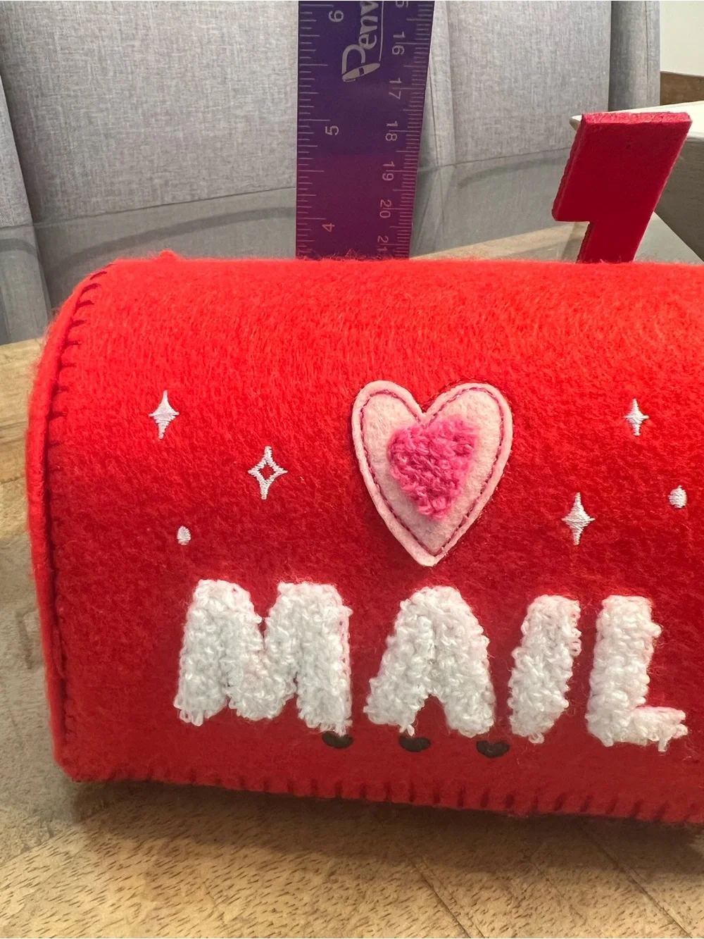 Target Spritz Valentine Fabric Feathery Friends Mailbox & Bird 2024